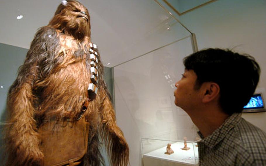 Chewbacca, at the Meguro Museum of Art.