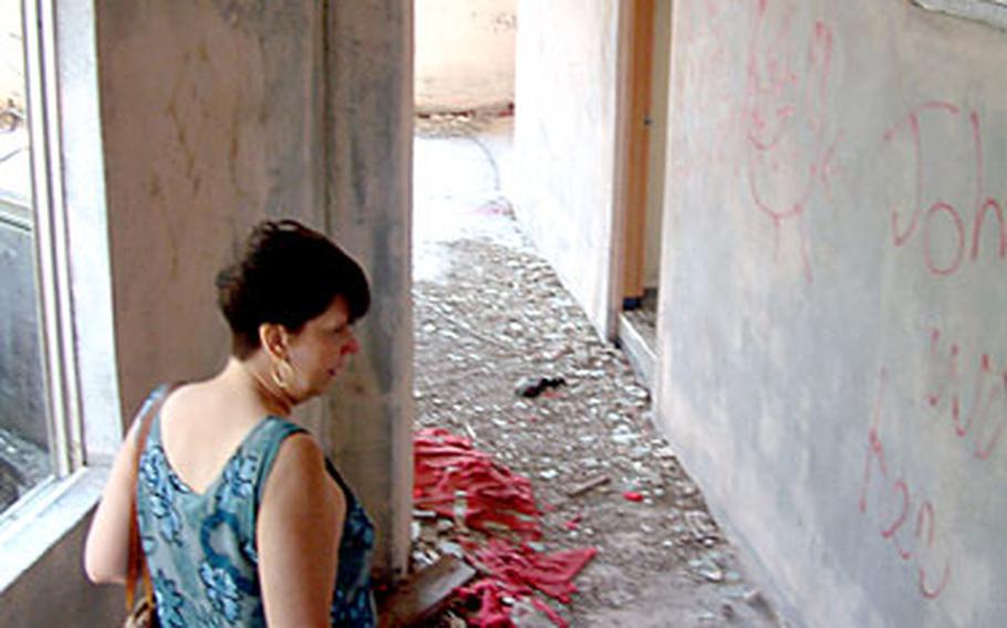 Is that a trail of blood leading down a hall in the haunted Royal Hotel ruins in Nakagusuku, Okinawa? Nah, it’s just a moldy old carpet. But spirits are said to still slink around the complex, which was left unfinished when workers mysteriously died during construction and the developer went insane.