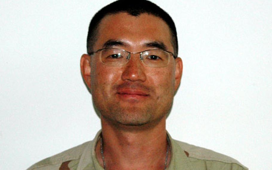 Maj. Harry Kim, 42, of Los Angeles, asked for a digital camera.
