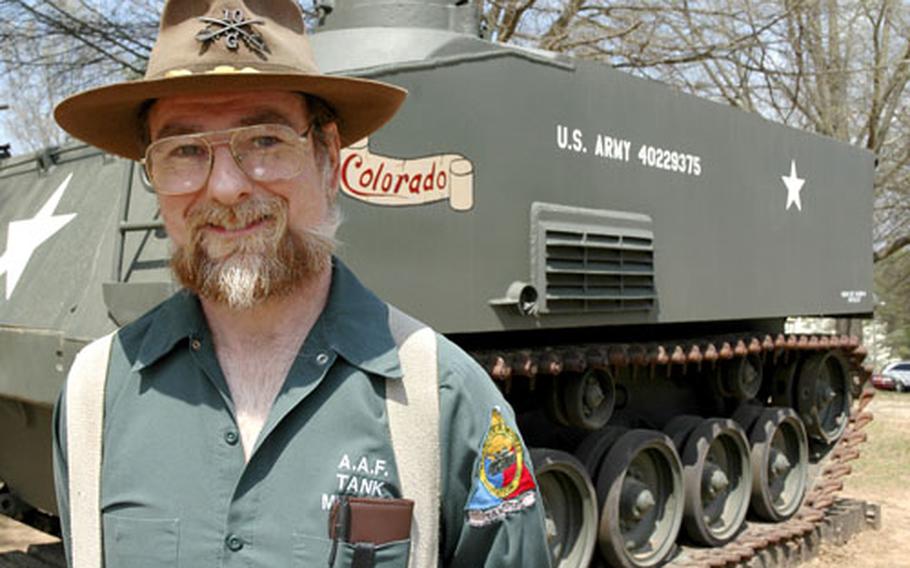 William Gasser, founder and curator of the American Armoured Foundation Tank Museum in Danville, Va., has assembled one of the most expansive private collections of tanks and tank memorabilia anywhere.