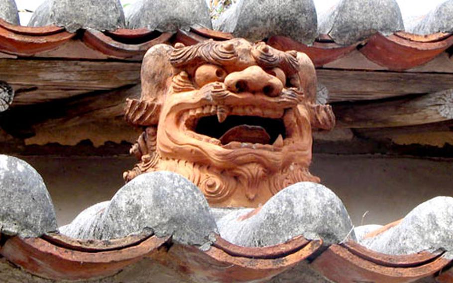 This 200-year-old Shisa still guards an old home in the Tsuboya district of Naha, also known as “Potters’ Village.”