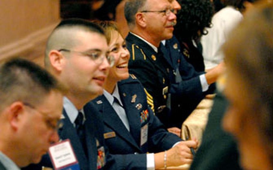 Contributing authors attend the Sept. 12 Operation Homecoming book launch party at the Library of Congress in Washington, D.C.