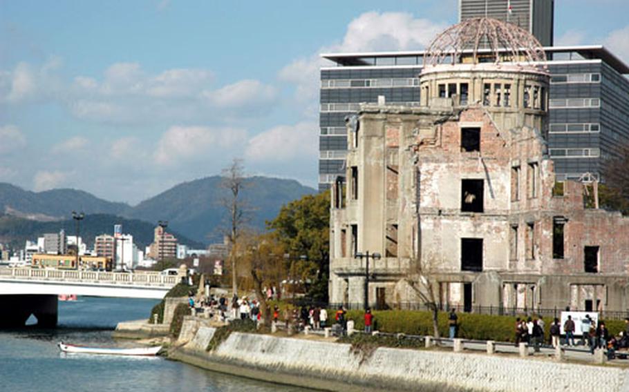 The city&#39;s former Industrial Promotion Hall, now called the A-Bomb Dome, is a relic of the aftermath of the Aug. 6, 1945, nuclear bomb. The building&#39;s skeleton serves to remind visitors of the destruction, but it also gives a glimpse into Hiroshima&#39;s recovery.