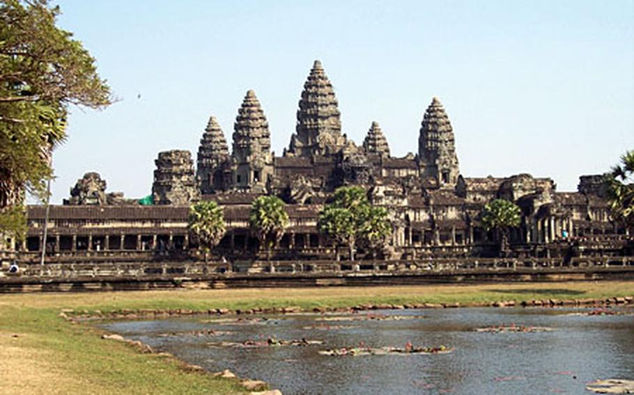 Angkor Wat, shown here, is considered the masterpiece temple of the Angkor civilization. Built in the 11th century, it was reclaimed by jungle after Angkor&#39;s inhabitants fled a few hundred years later. Today, it is far and away Cambodia&#39;s most popular attraction.