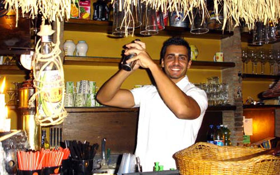 Antonio Giordano has worked at Corcovado in downtown Naples for about a year. The restaurant serves traditional Brazilian food, with plenty of sangria to wash it down.