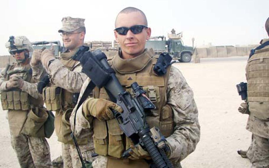 Lance Cpl. Jordan Haerter, along with Cpl. Jonathan Yale, was posthumously awarded the Navy Cross for his efforts on April 22, 2008, in Ramadi, Iraq.