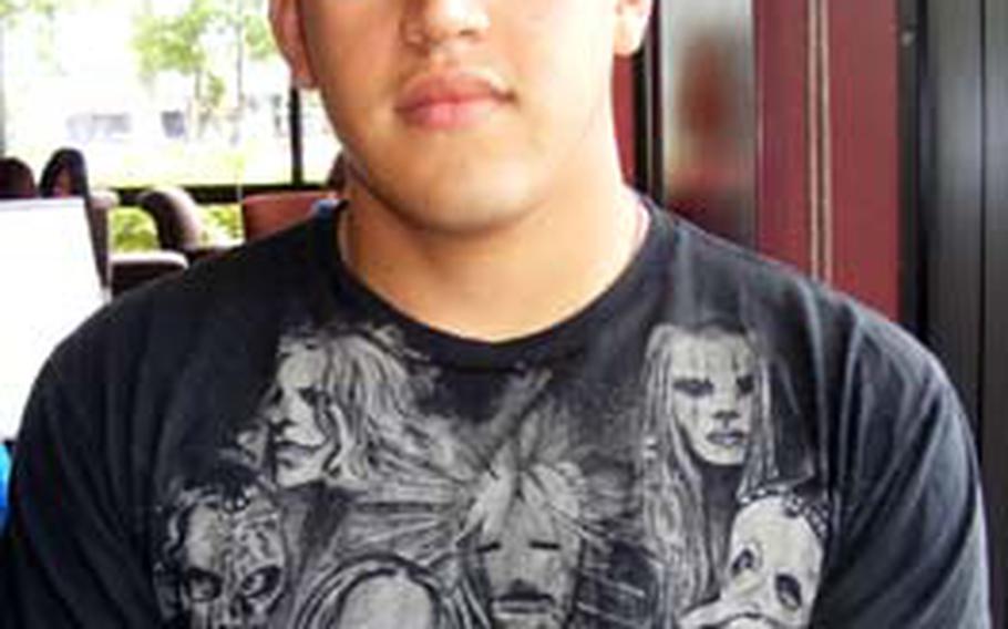 Mencho Cantu is the lead singer for Beyond the Ruins, a metal thrash band that recenty made Playboy&#39;s Top 10 list of military rock bands. Canto, 20, is a corporal assigned to Camp Foster. The band, consisting of five Marines, was the only group on the list that was not an official service "show band."