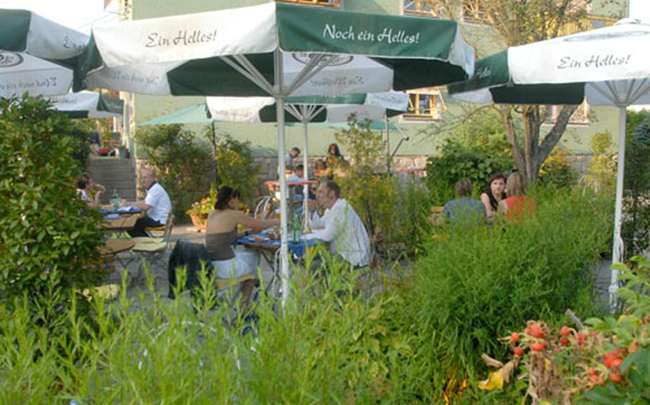 Casa Andalusia&#39;s garden is the ideal place to relax with a glass of beer or wine and enjoy the balmy days of summer away from the stress of work or the noise and crowds of the city.