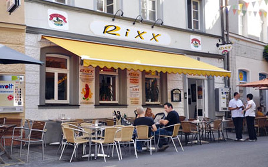 Rixx, in downtown Bamberg, Germany, serves quite possibly the best currywurst in the world, serving 20 kinds of wurst that comes from local farms in the Bamberg area.