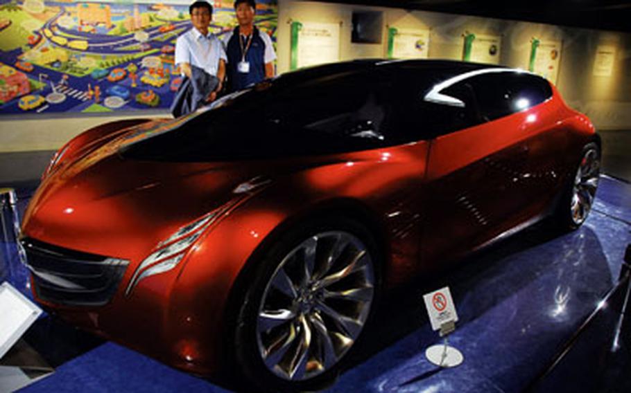 The Ryuga is one of Mazda’s futuristic concept cars.