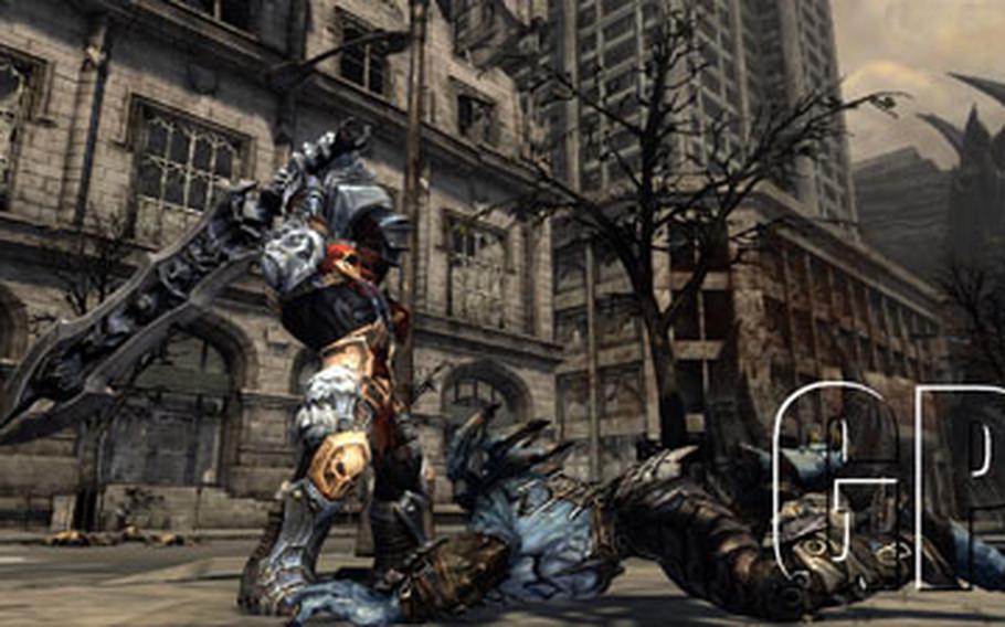 The protagonist of “Darksiders” is the apocalyptic horseman War.