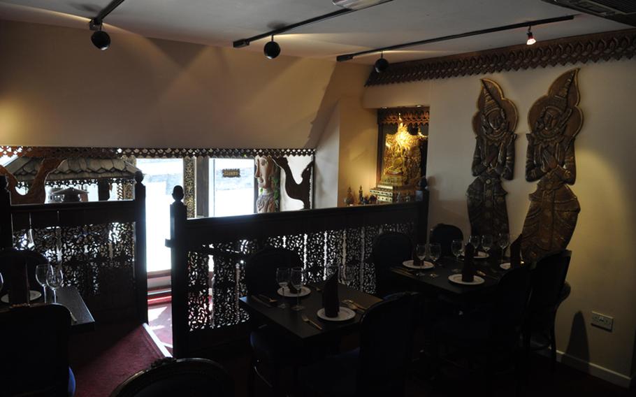 Sangdao Thai Restaurant in Newmarket, just a short ride from RAFs Mildenhall and Lakenheath, offers tasty Thai food in a tranquil atmosphere.