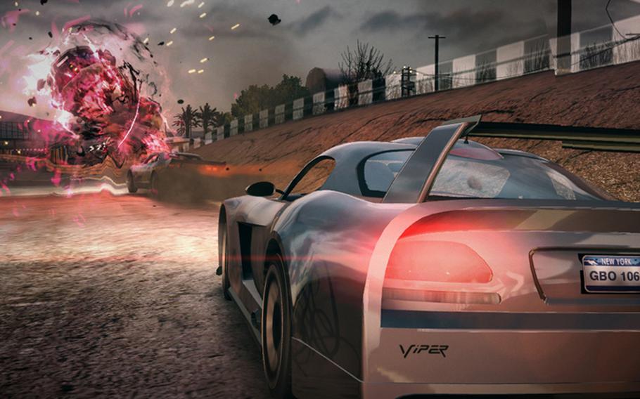 “Blur” combines hot cars and big explosions. Who could ask for more?