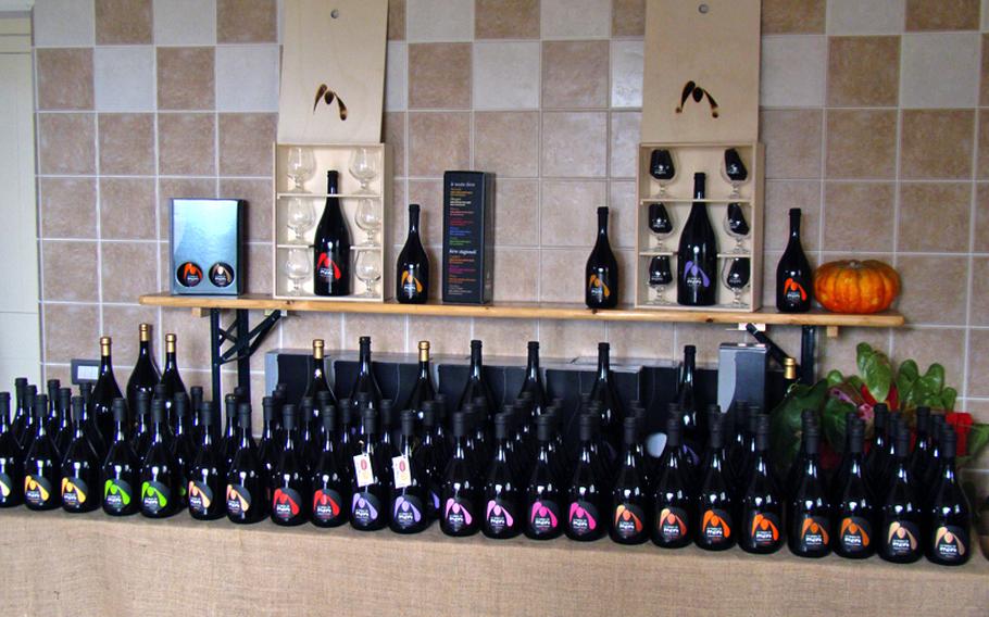 Most Italian craft beer brewers produce a wide range of beers.  La Birra di Meni in Cavasso Nuovo has 14 different brews in its inventory.
