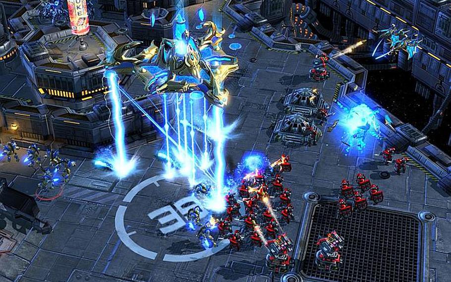 “StarCraft II: Wings of Liberty” features three different civilizations with three very different styles of combat.