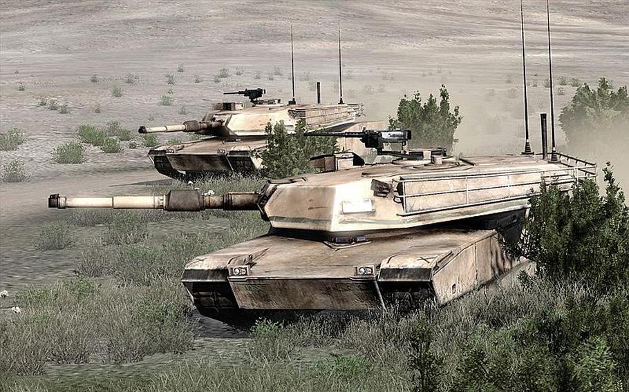 ‘ArmA II: Operation Arrowhead’ lets games drive a wide variety of military vehicles.