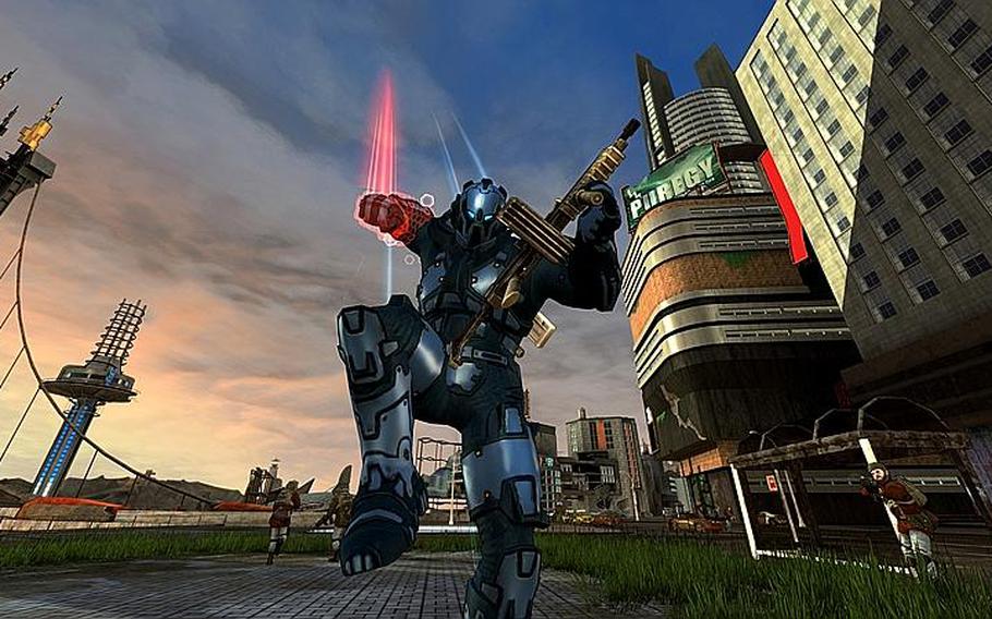 Once again, you take to the streets of Pacific City as a super agent in 'Crackdown 2.'