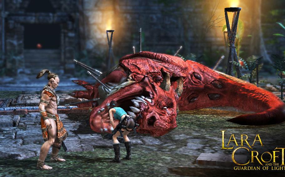'Lara Croft and the Guardian of Light' is packed with action and puzzles.