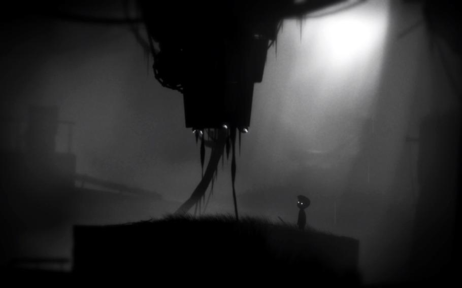 'Limbo' is an ingenious platform and puzzle game.