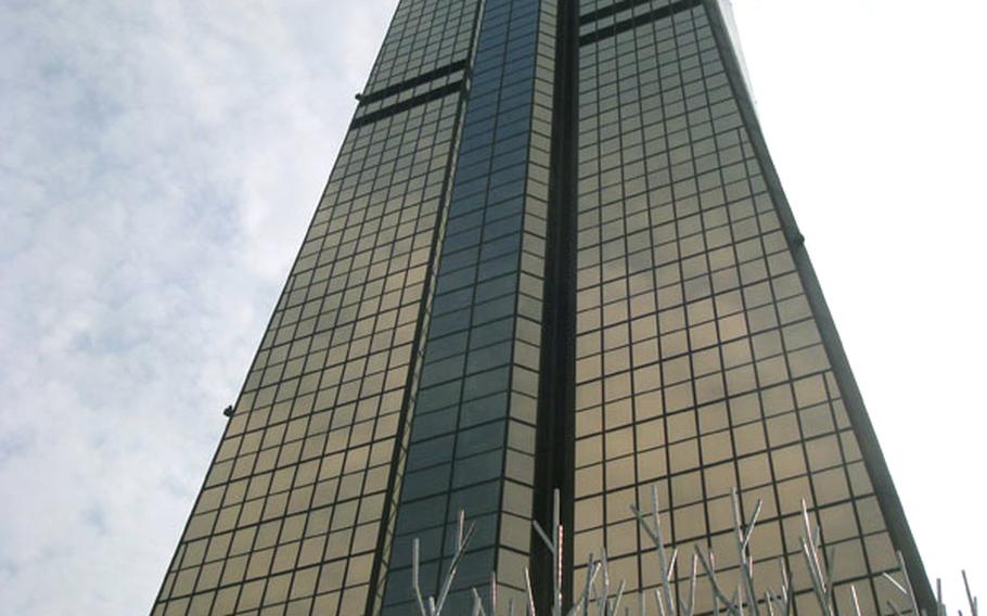 The 63 Building on Yeouido Island in Seoul is one of South Korea's leading tourist attractions thanks to the views of the Han River and city available from the indoor observation deck on the 60th floor.