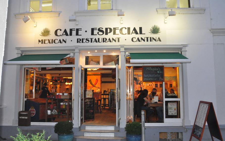 For those missing a taste of home, Café Especial in Saarbrücken, Germany, serves up authentic Tex-Mex food, including fajitas, enchiladas, chimichangas and burritos.