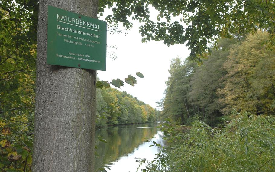 The Blechhammer Hotel and Restaurant in Kaiserslautern, Germany, is nestled next to several lakes in the Palatine forest. It&#39;s a convenient getaway for those who want to get into the woods without going far away.