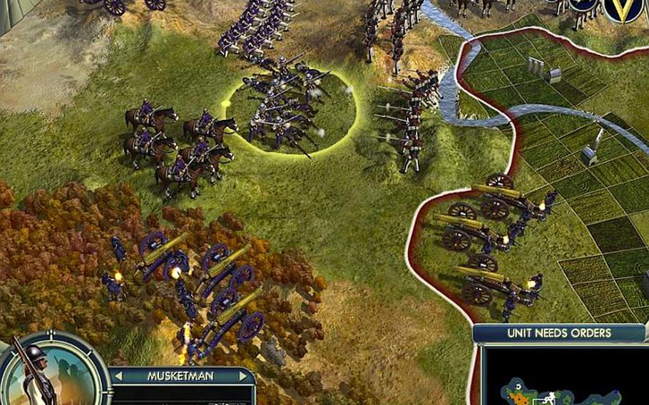 'Sid Meier's Civilization V' lets players advance through history - and into the future.