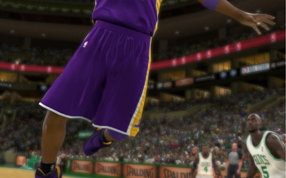 'NBA 2K11' lets gamers makes some impressive moves.