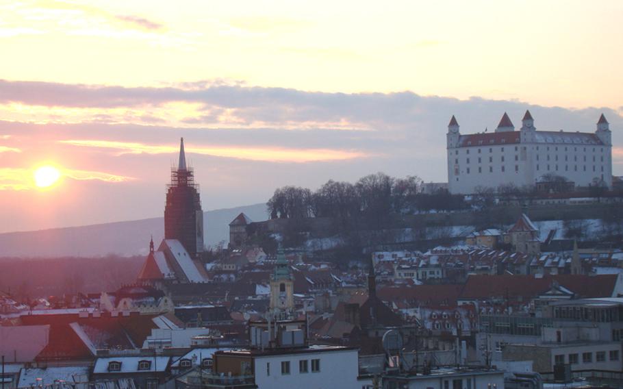 Perched above the Old Town, Bratislava Castle is the most prominent sight of the city. The current castle dates to the 15th century, with the most recent expansion in the early 1800s.