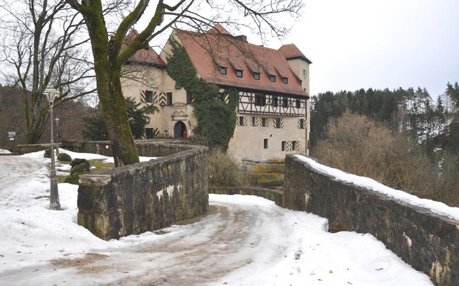 Burg Rabenstein, which began as a fortress in the 12th century, has been renovated into a 22-room hotel. While there is a parking area near its front, during warmer weather a walk up one of the winding hiking trails is also a good way to get a feel for the area while approaching the building.