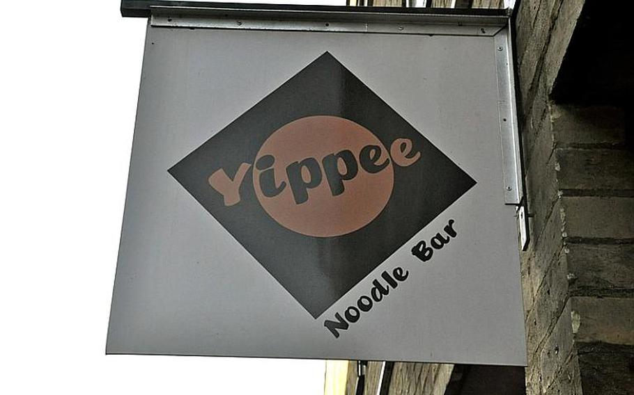 Yippee Noodle Bar in downtown Cambridge, England, offers consistent quality and great service.