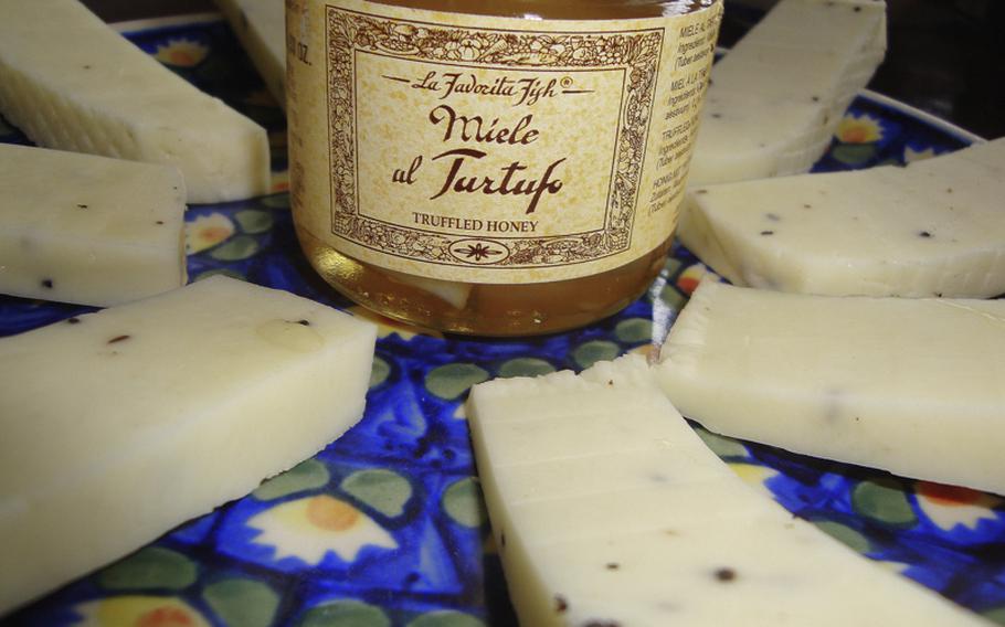 Truffle honey is one of the two key ingredients to the meal's piece de resistance: Pecorino con miele di tartufo, or Pecorino cheese with truffle honey. This will definitely seal the deal with your sweetheart.