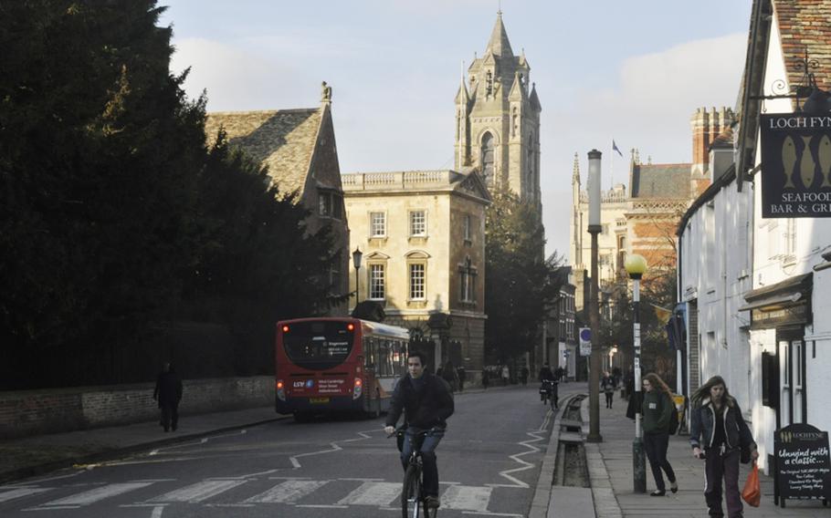 The city of Cambridge is less than an hour&#39;s drive from RAFs Mildenhall and Lakenheath. It&#39;s a quaint jewel of England that thrives on a bustling, university atmosphere.