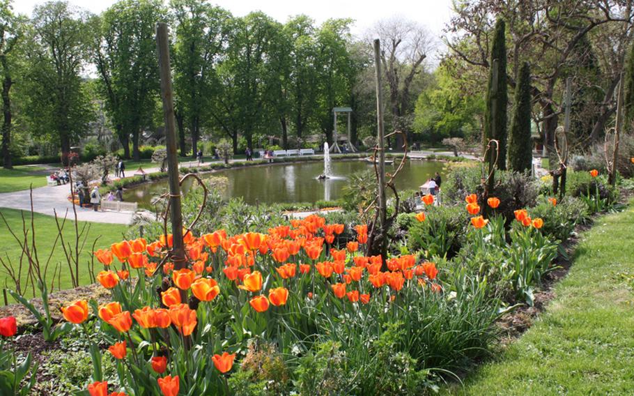 The gardens at Ludwigsburg Palace are divided into five sections, offering a pleasant change of scenery around every corner.