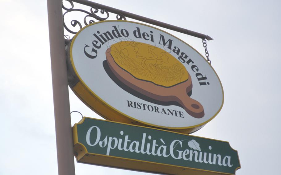 Gelindo dei Magredi Ristorante is in the town of Vivavo, about 12 miles east of Aviano Air Base. The family-owned restaurant specializes is local dishes, with many ingredients produced on the farm land that surrounds Vivaro.
