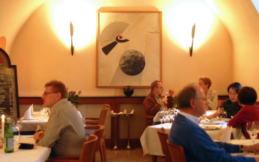 The ambiance inside the Piccolo Mondo's two rooms  is peaceful and understated, and on this Saturday night hosted a relaxed group of diners looking for great Italian food.