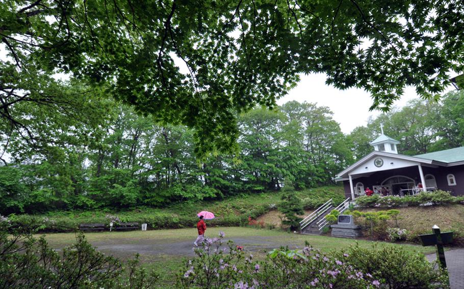 A small chapel sits on top of a mountain in Shingo, Japan, where local villagers say that Jesus Christ is buried.