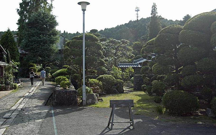 The massive Fukushige house and gardens remain central to the complex despite the closing of the factory and sale of its buildings 10 years ago. The family still lives in the home and delight in the new life brought to the area by the new businesses.