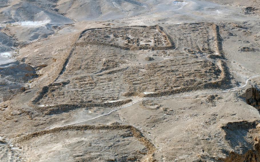 Still visible today from Masada are the remains of camps housing Roman legions in the first century. The Romans were determined to oust Jewish rebels who were united against Roman rule and had sought refuge on the mountain. But the Jews were just as determined to defeat the Romans.