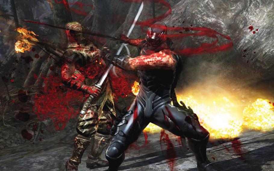 64p na On the surface, "Ninja Gaiden 3" looks a lot like 2004's "Ninja Gaiden," a game so cherished that Tecmo keeps reissuing it. (Courtesy of One PR Studio for Tecmo KOEI America/MCT)