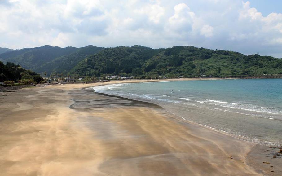 Futo Beach is just one of the tantalizing beaches along the Kyushu coast.