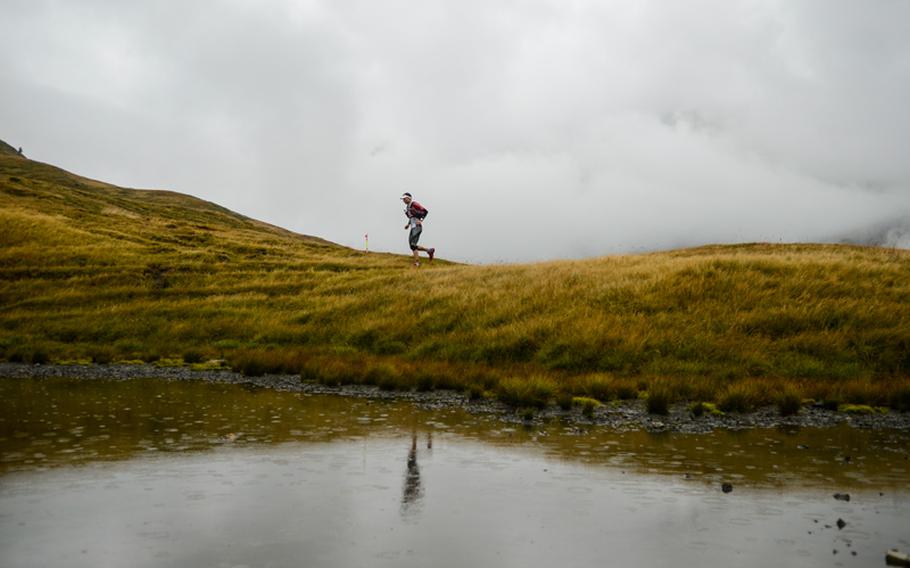 The weather was not on the runners' side this year in the 71-mile UTMB TDS race, which started in Italy and ended in France, as continuous rain turned to snow at higher elevations at night.