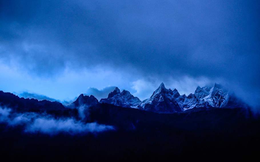 Runners in this year's UTMB TDS course also experienced temperatures dropping below zero and snow at higher altitudes. The ultramarathon featured 71 miles of challenging terrain, including 4 1/2 miles of vertical climb through the mountains surrounding Europe's tallest peak.