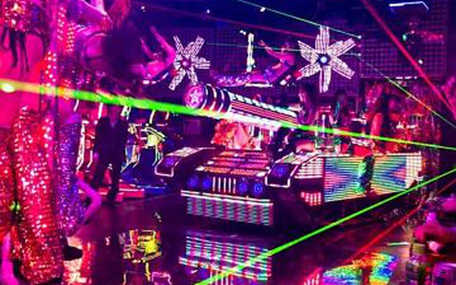 Lasers abound at the Robot Restaurant, a quirky dining establishment located in the heart of Tokyo's Kabuchiko district.