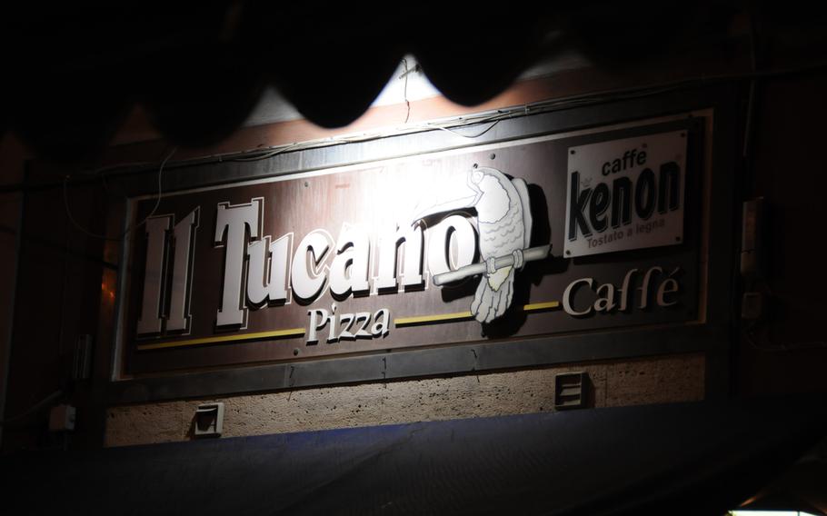 Il Tucano Pizzeria offers pizza by the meter in the Naples suburb of Baia.