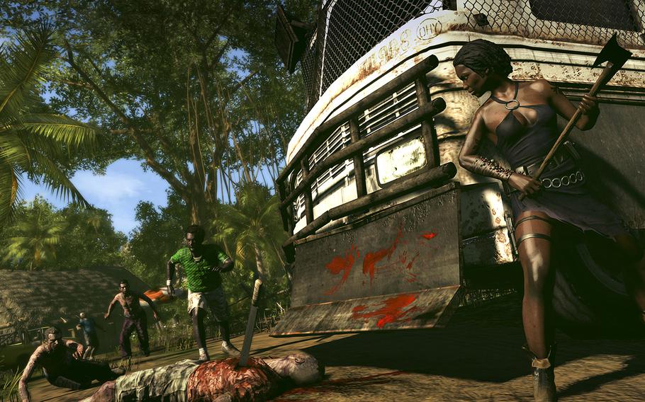 Chaos erupts on a tropical island after a zombie outbreak in “Dead Island: Riptide,” a sequel to 2011’s “Dead Island.”