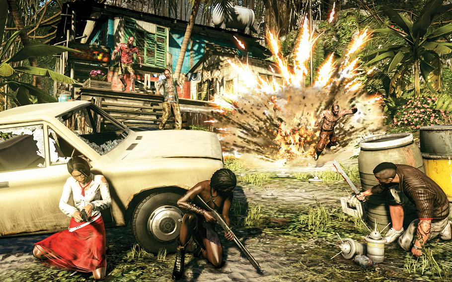 Chaos erupts on a tropical island after a zombie outbreak in “Dead Island: Riptide,” a sequel to 2011’s “Dead Island.”