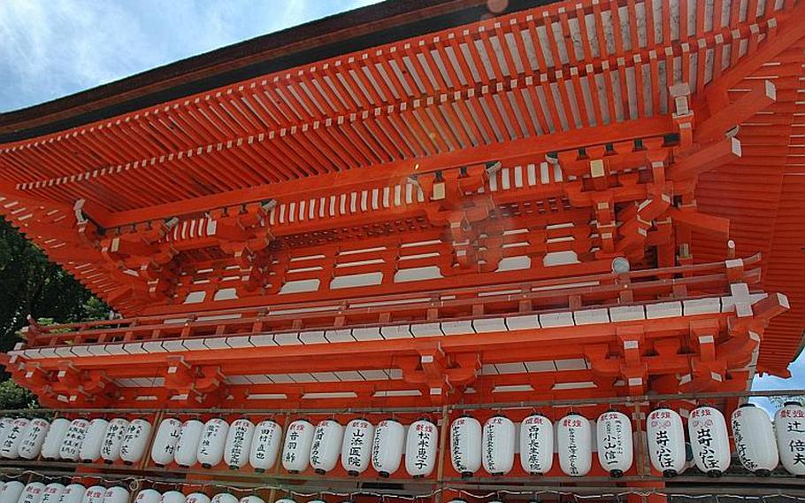 Shimogamo Jinja, founded in the sixth century, is one of the oldest Shinto shrines in Japan.