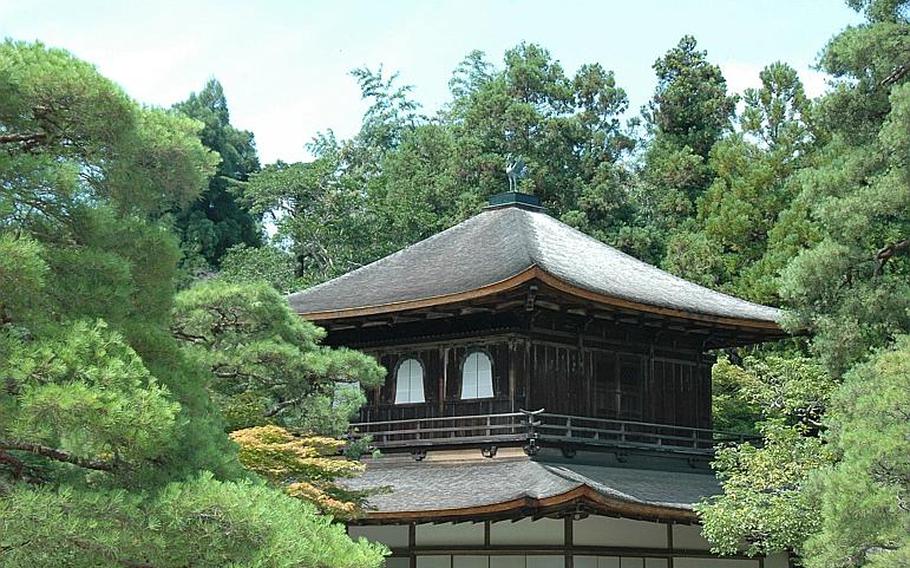 Ginkaku-ji, or "Temple of the Silver Pavilion," isn't actually silver.