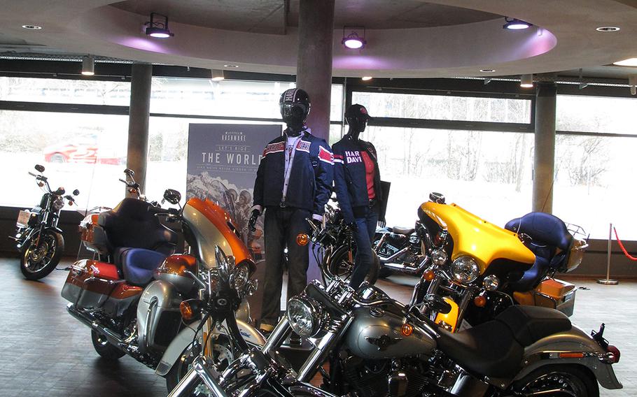 If you drop by Tower 66, be sure to visit the Harley Davidson shop next door. The store has a host of bikes for sale and all sorts of Harley memorabilia.